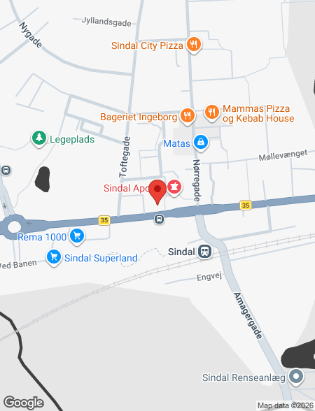 Frisør Willy, Pakhustorvet 6, 9870 Sindal